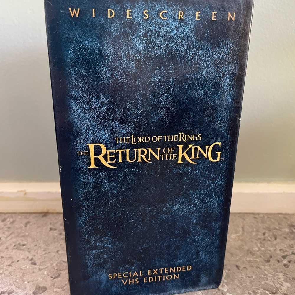 Warner Bros. The Return of the King VHS